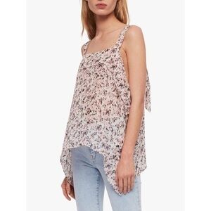 NWT AllSaints Mio Freefall Floral Blouse Top - Size Small